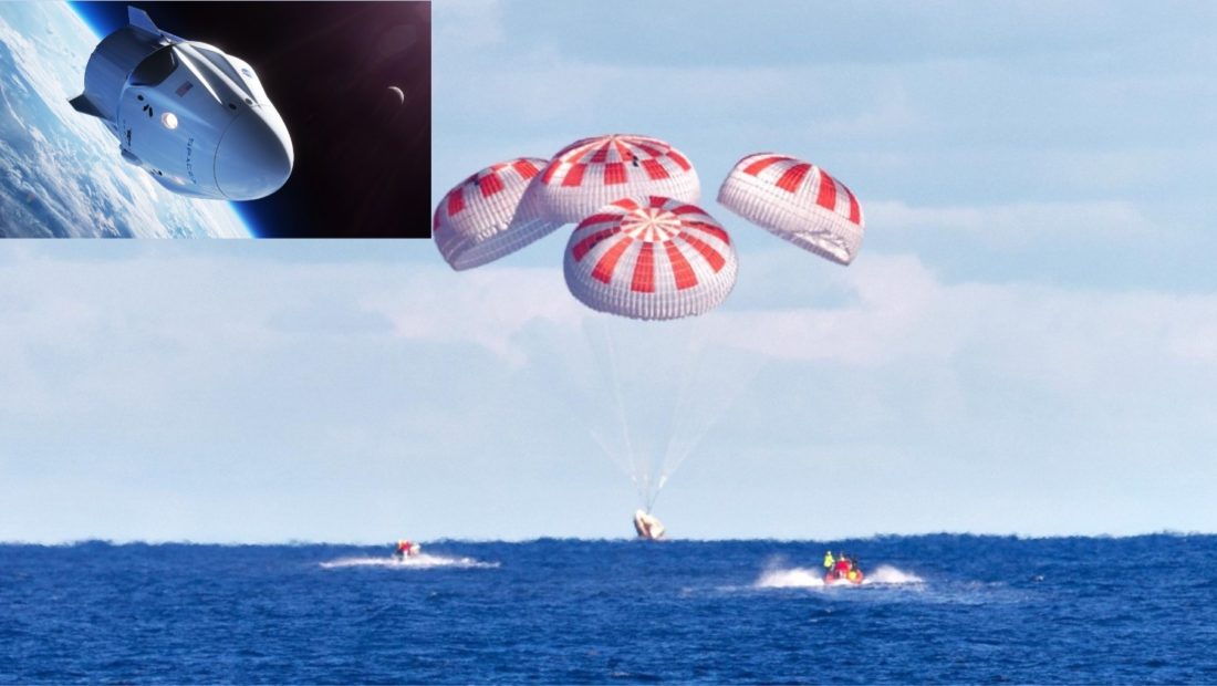 Anija kozmike e SpaceX bën historinë, “privati” i parë që kthen astronautët në Tokë