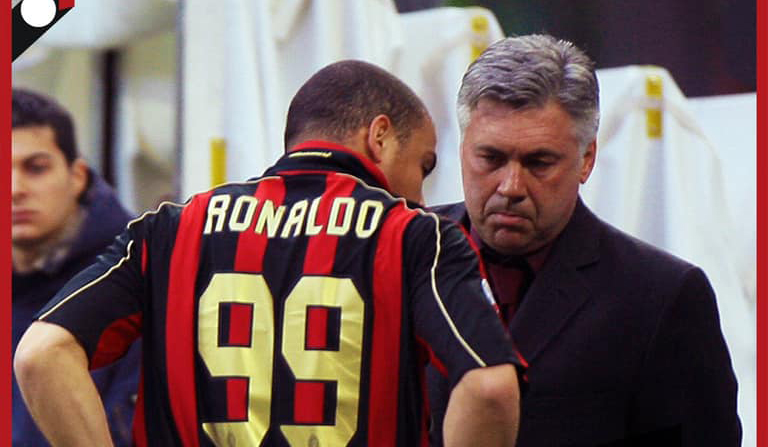 Ancelotti i mahnit të gjithë me anekdotën e Ronaldos te Milani