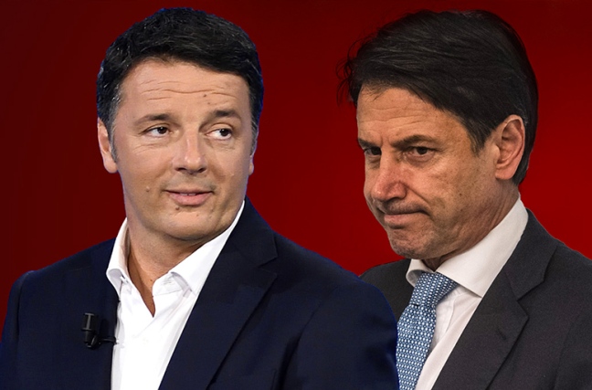 Qeveria italiane, Renzi rrezikon kabinetin e Conte