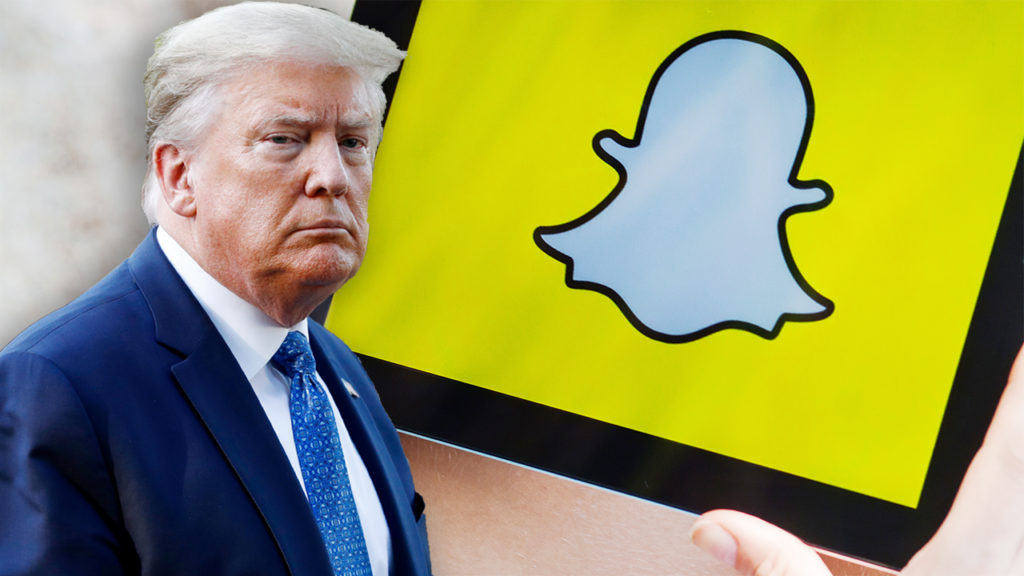Edhe Snapchat mbyll përgjithmonë llogarinë e Trump