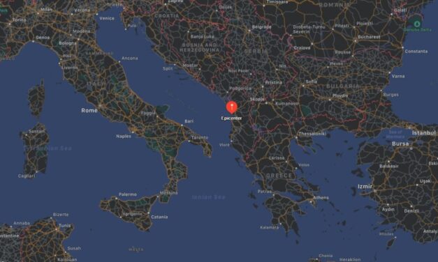 Lëkundje tërmeti në jug të Shqipërisë
