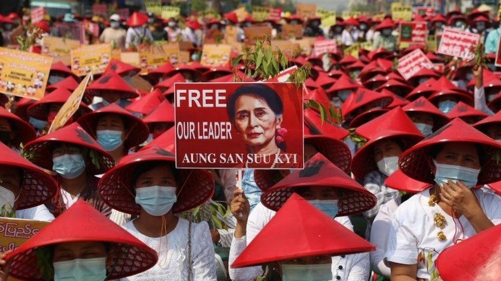 Përgjaken protestat në Birmani