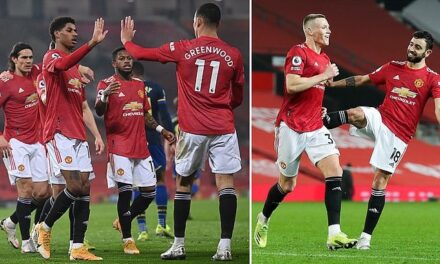 Manchester United, i papërmbajtshëm. 9 gola për fitoren kundër Southampton
