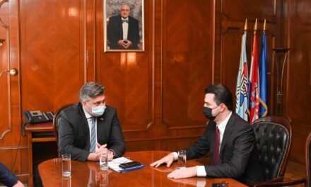 Basha, takim me kryeministrin e Kroacisë: Për çfarë biseduam