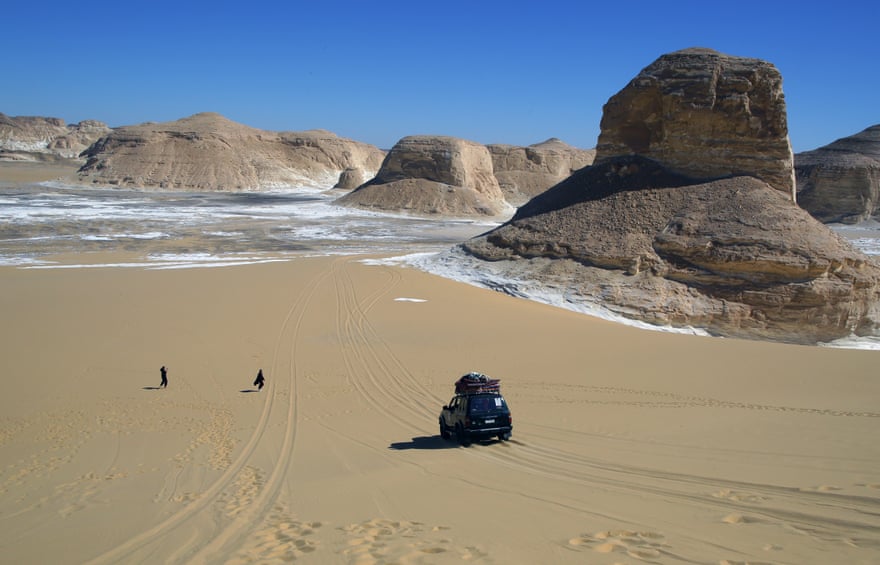 Shkretëtira e Bardhë, peizazhi alien i Egjiptit (FOTO)