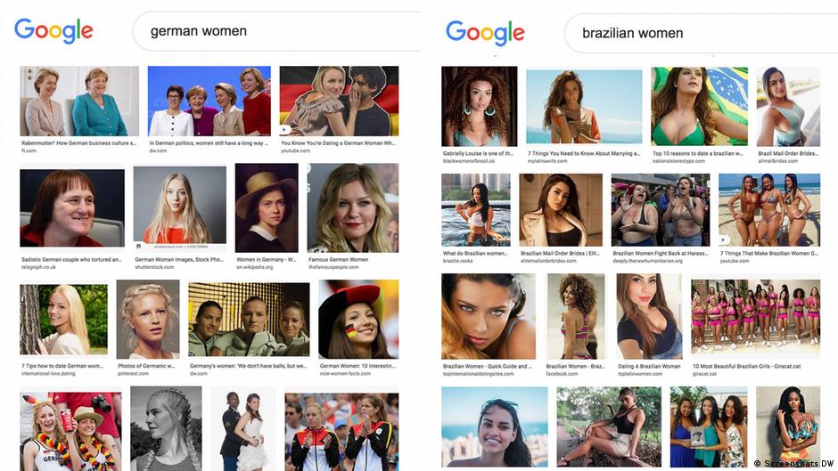 Stereotipe seksiste tek Google