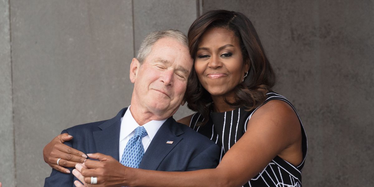 Bush është tronditur nga komentet për miqësinë e tij me Michelle Obamën
