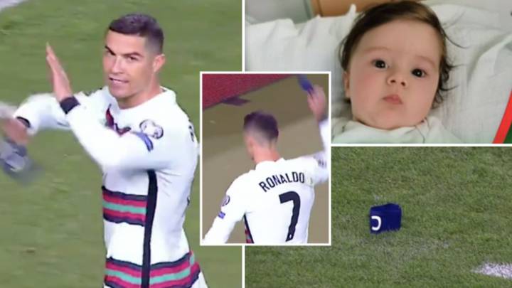 Shiriti i Ronaldos ndaj Serbisë shitet për 50 mijë paund, paratë do të shkojnë për kurimin e një fëmije