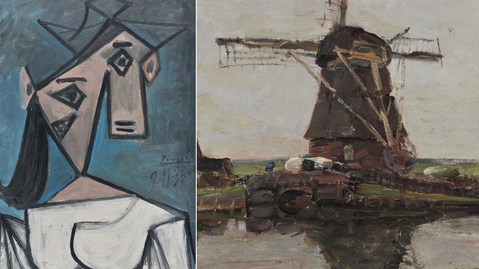 Ishin vjedhur në 2012, gjenden në Athinë dy pikturat e humbura të Picasso-s dhe Mondrianit