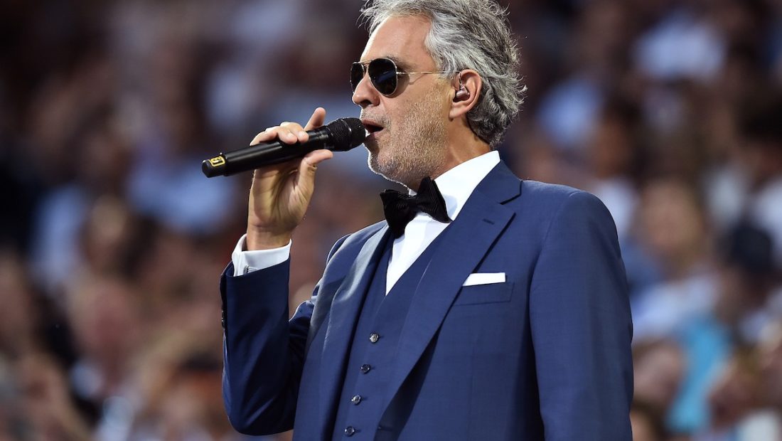EURO 2020, Andrea Bocelli do të këndojë në ceremoninë e hapjes
