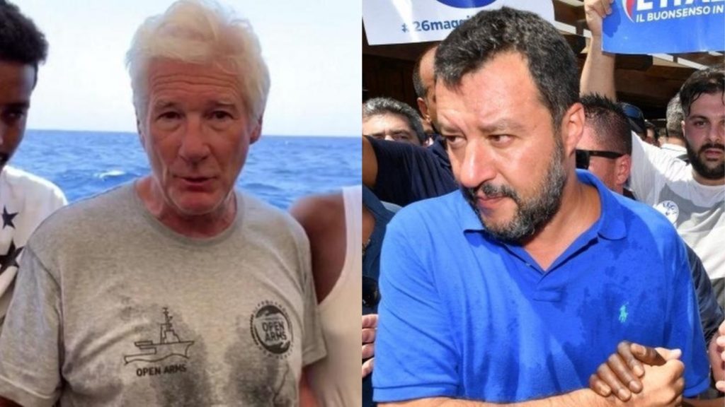 Richard Gere dëshmon kundër Matteo Salvini në gjyqin e “Open Arms”