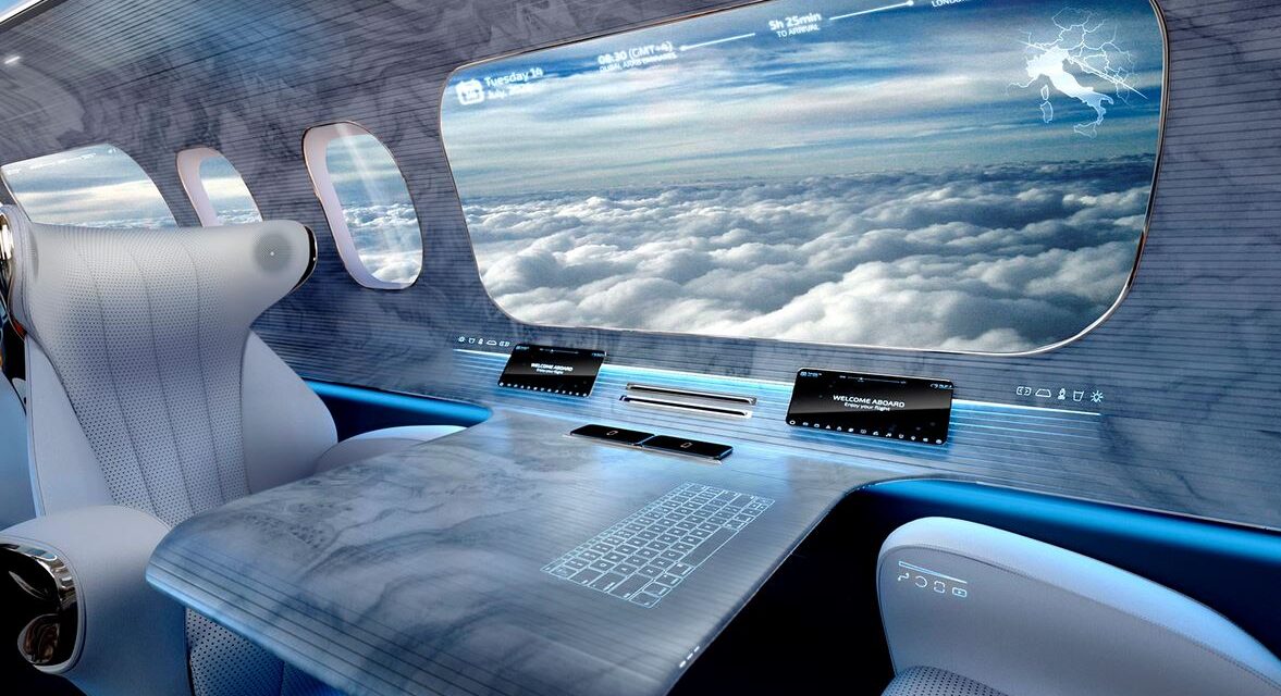 Avioni pa dritare nga ku mund të shohësh të gjithë botën