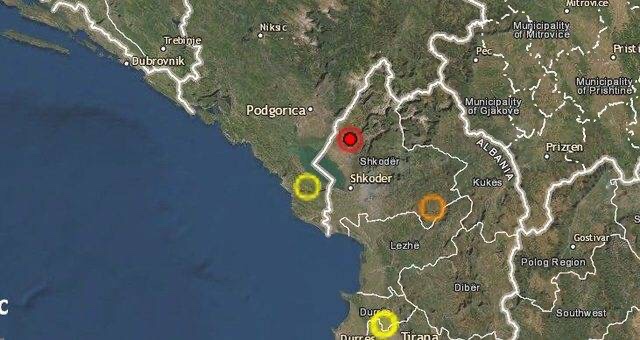 Përsëri lëkundje tërmeti në Shqipëri