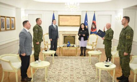 Nipi i Adem Jasharit emërohet komandant i Forcës së Sigurisë së Kosovës