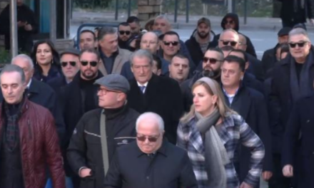 Berisha dhe mbështetës të tij futen në selinë e PD: Basha do të jetë deputet