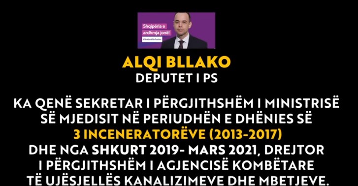 Kryemadhi kërkon hapjen e “Letrave të Pandorës”: Si Alqi Bllako ka përfituar nga afera e inceneratorit të Tiranës