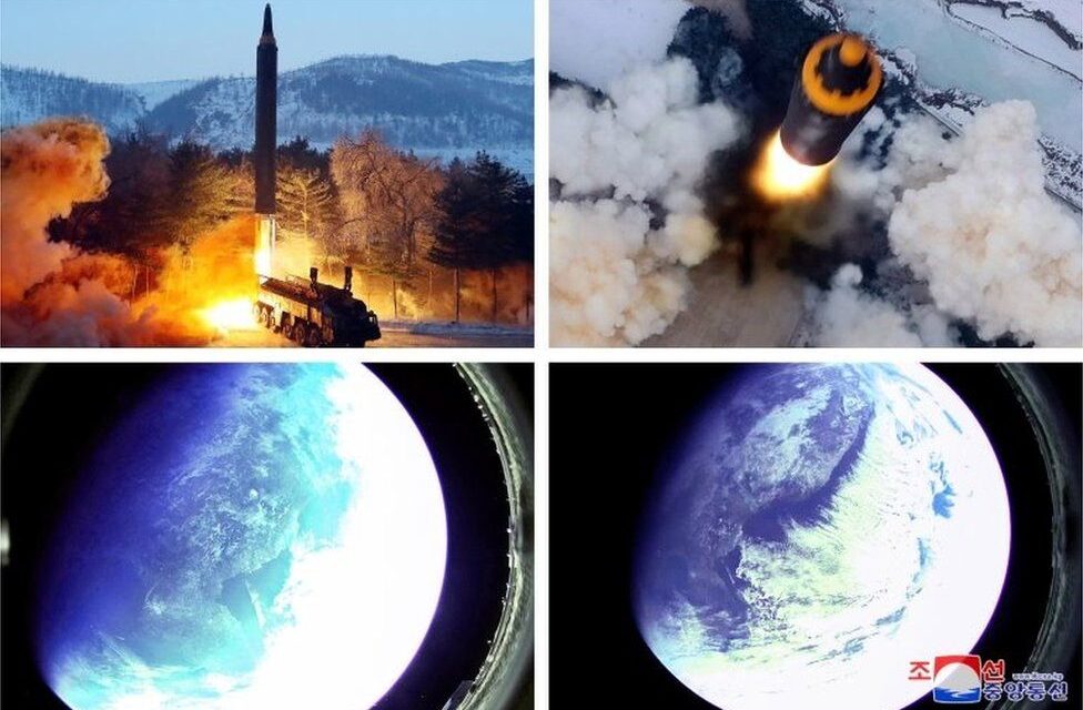 Koreja e Veriut teston raketën e fuqishme, publikon foto nga hapësira
