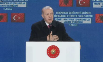 Erdogan: Gjatë pandemisë shtetet e mëdha mbyllën sytë, ne dolëm jashtë për të parë dramat e vëllezërve tanë