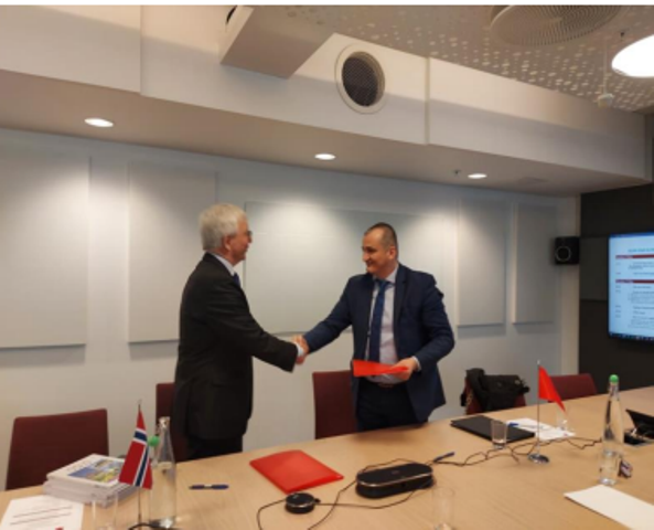 Nënshkruhet Marrëveshja e Bashkëpunimit ndërmjet Kontrollit të Lartë të Shtetit dhe Zyrës së Audituesit të Përgjithshëm të Norvegjisë