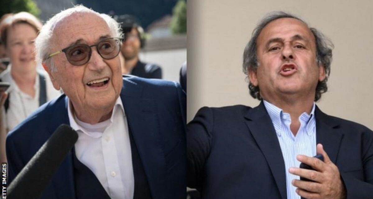 Blatter dhe Platini shpallen të pafajshëm