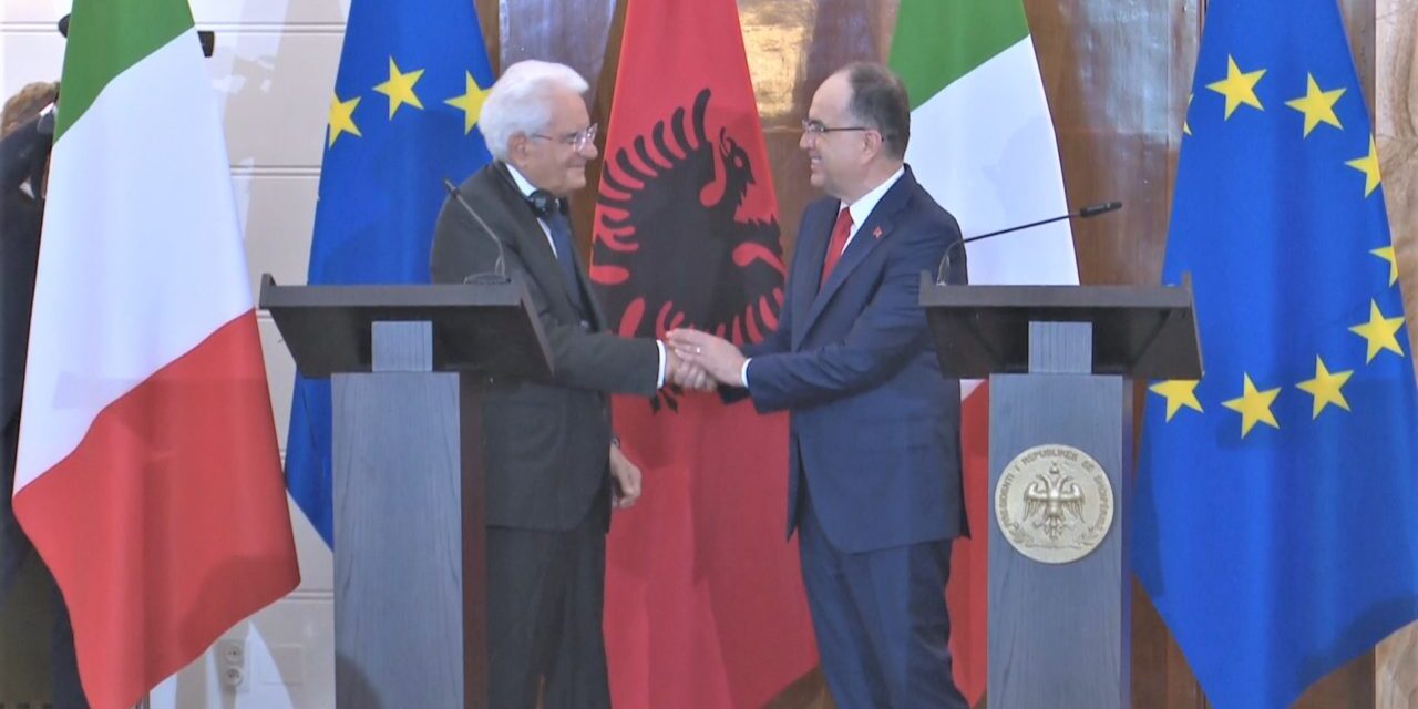 Mattarella takon Begajn: Shqipëria, vend i një rëndësie parësore për Italinë
