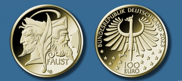 Gjermania nxjerr monedhën e artë 100 euroshe