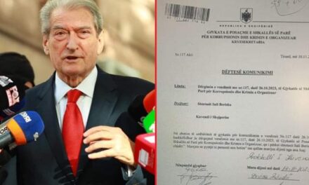 GJKKO i dërgon shkresë Kuvendit të Shqipërisë dhe ish-Kryeministrit Sali Berisha